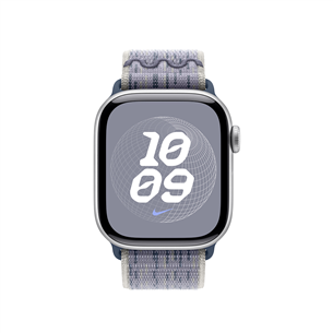 Apple Nike Sport Loop, 42mm, grey/blue - Dirželis
