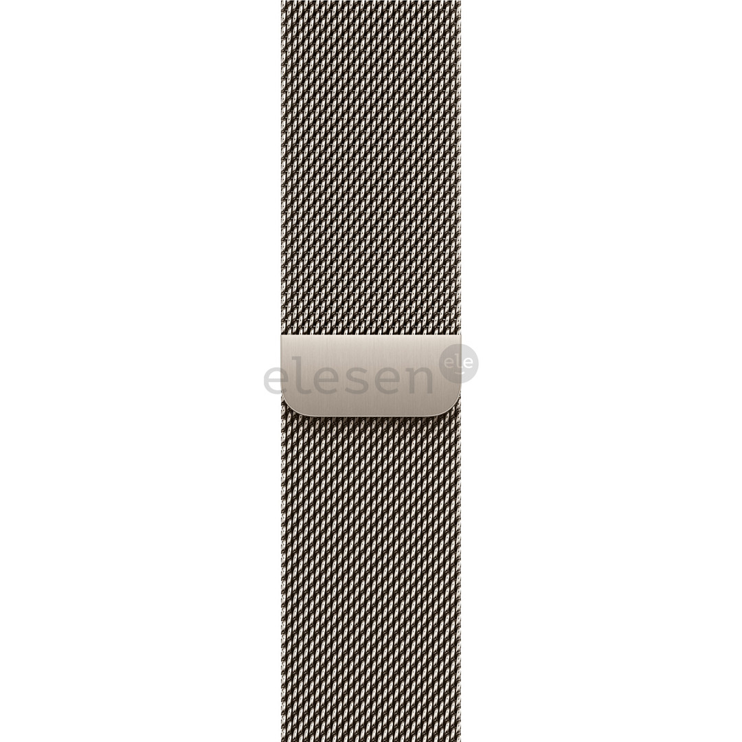 Apple Milanese Loop, 46mm, S/M, natural stainless steel - Replacement band