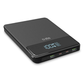 SBS Power Lite, 20000 mAh, LCD, juoda - Išorinė baterija