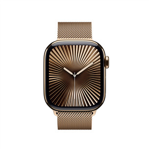 Apple Milanese Loop, 46mm, S/M, gold - Replacement band