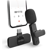 SBS Wireless Microphone, USB-C, juodas - Belaidis mikrofonas