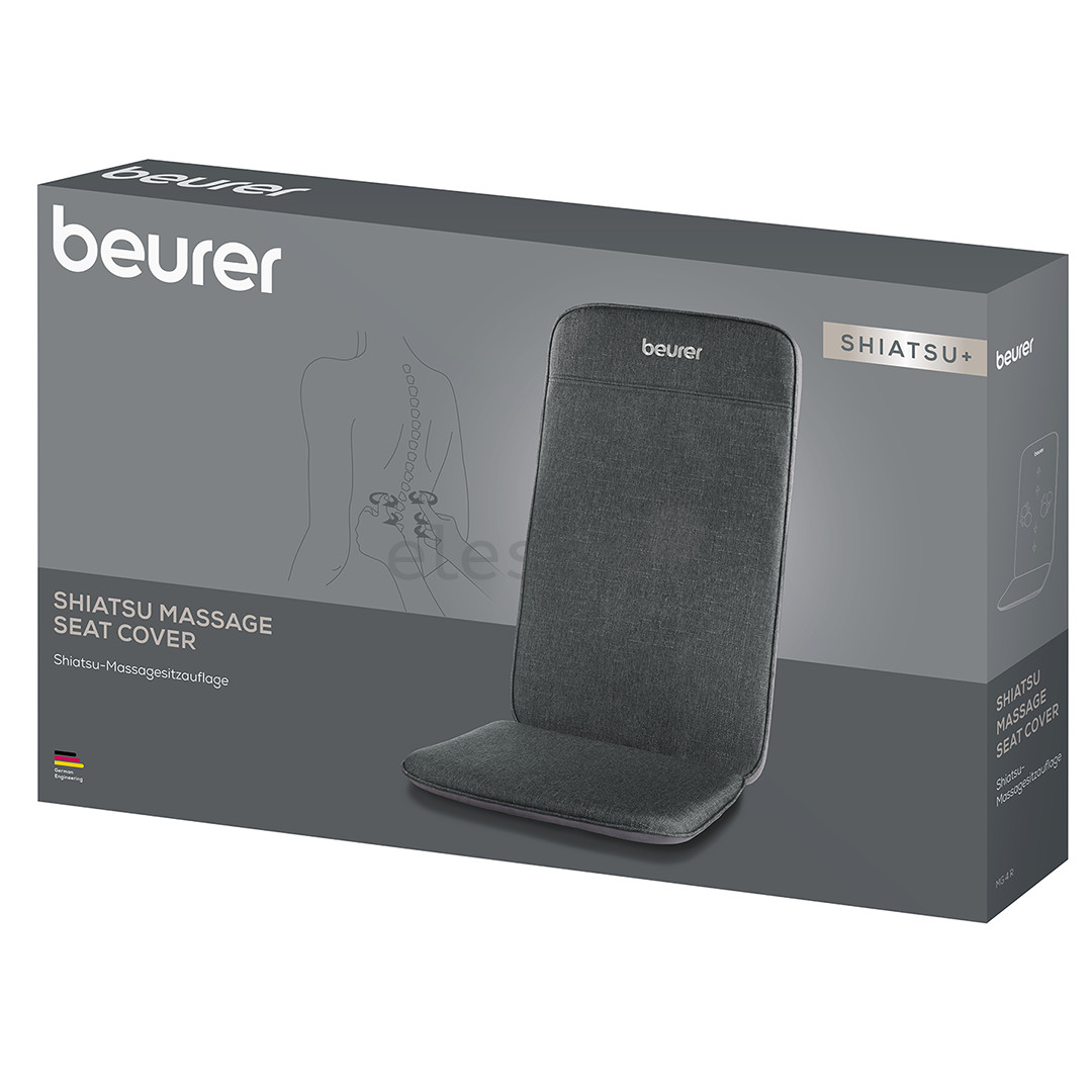 Beurer Shiatsu+, gray - Massage seat cover
