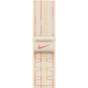Apple Nike Sport Loop, 46mm, starlight/pink - Dirželis MYJE3ZM/A
