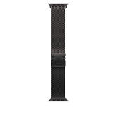 Apple Milanese Loop, 49 mm, Large, black titanium - Dirželis