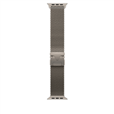 Apple Milanese Loop, 49 mm, Large, natural titanium - Dirželis