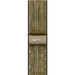Apple Nike Sport Loop, 46mm, green/grey - Dirželis MXU33ZM/A