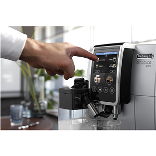 Delonghi Dinamica Plus, sidabro spalvos - Espreso kavos aparatas