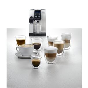 Delonghi Dinamica Plus, sidabro spalvos - Espreso kavos aparatas