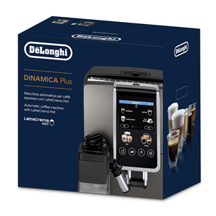 Delonghi Dinamica Plus, sidabro spalvos - Espreso kavos aparatas
