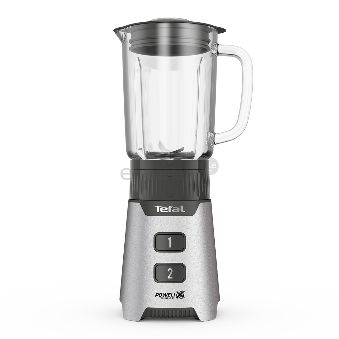 Tefal Minimix, 400 W, серебристый - Блендер + переносная бутылка