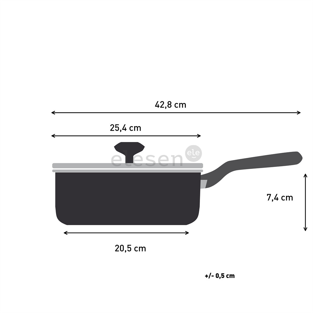 Tefal So'Light, 24 cm - Keptuvė