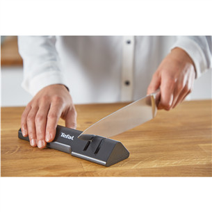 Tefal Essential 19x6 см, черный - Точилка для ножей