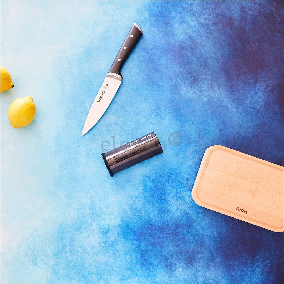 Tefal Ice Force, 12.5x5.9 cm, juodas - Peilių galąstuvas