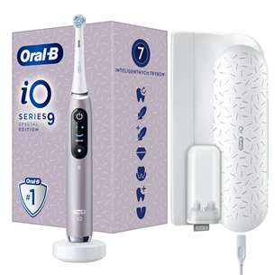 Braun Oral-B iO 9, travel case, rožinis - Elektrinis dantų šepetėlis   Prekė-IO9.ROSEQUARTZ IO9.ROSEQUARTZ