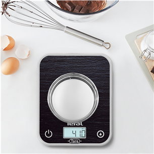 Tefal Optiss, tamsiai pilkos - Virtuvinės svarstyklės