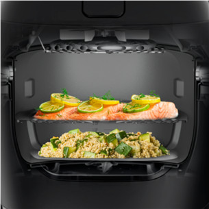 Tefal Actifry, 6 L, 1334 W, juodas - Karšto oro gruzdintuvė ir multifunkcinis puodas