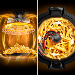 Tefal Actifry, 6 L, 1334 W, juodas - Karšto oro gruzdintuvė ir multifunkcinis puodas
