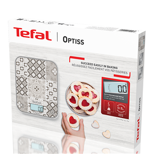 Tefal Optiss, mozaic - Virtuvinės svarstyklės