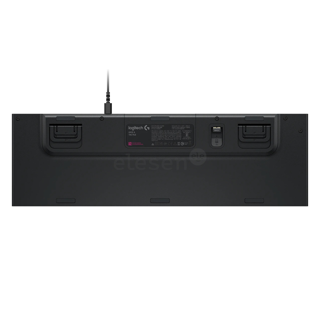 Klaviatūra Logitech G915 X, tactile, SWE, juoda   Prekė-920-012940