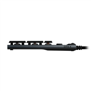 Klaviatūra Logitech G915 X, tactile, SWE, juoda   Prekė-920-012940