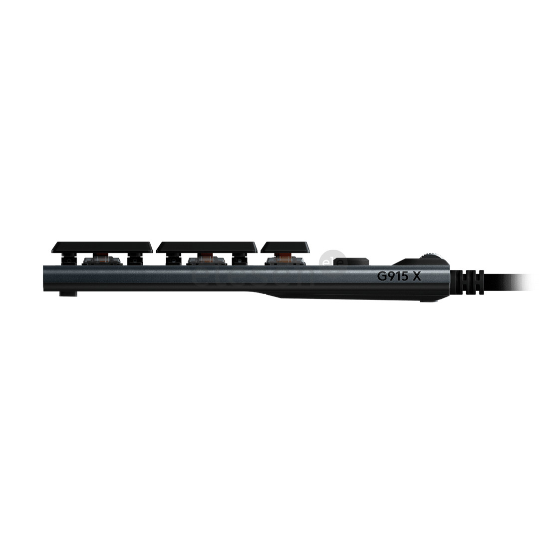 Klaviatūra Logitech G915 X, tactile, SWE, juoda   Prekė-920-012940
