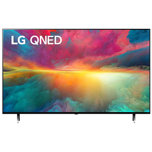 Televizorius  LG QNED77, 55'', 4K UHD, QNED, juodas    Prekė-55QNED773RB.AEU 55QNED773RB.AEU