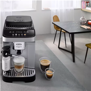 Delonghi Magnifica Evo, sidabrinis/juodas - Espreso kavos aparatas