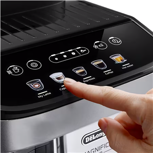 Delonghi Magnifica Evo, sidabrinis/juodas - Espreso kavos aparatas