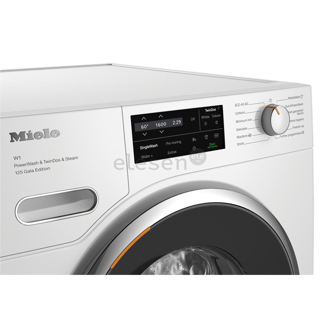 Miele, Gala Edition, 9 кг, глубина 64,3 см, 1600 об/мин - Стиральная машина с передней загрузкой