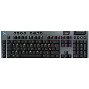 Bevielė klaviatūra Logitech G915 X Lightspeed, linear, US, juoda Prekė-920-012698 920-012698