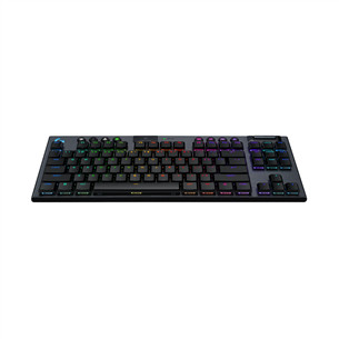 Logitech G915 X Lightspeed, TKL, tactile, US, черный - Беспроводная клавиатура
