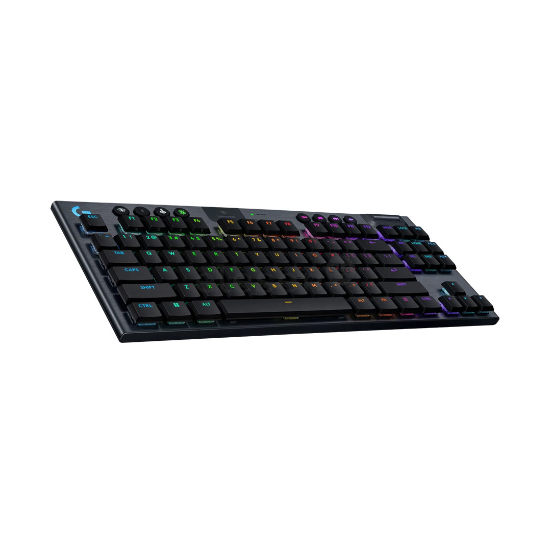 Logitech G915 X Lightspeed, TKL, tactile, US, черный - Беспроводная клавиатура