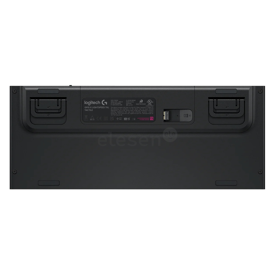 Logitech G915 X Lightspeed, TKL, tactile, US, черный - Беспроводная клавиатура