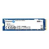 Kingston NV3, 500 GB, M.2, PCIe 4.0, mėlynas - SSD
