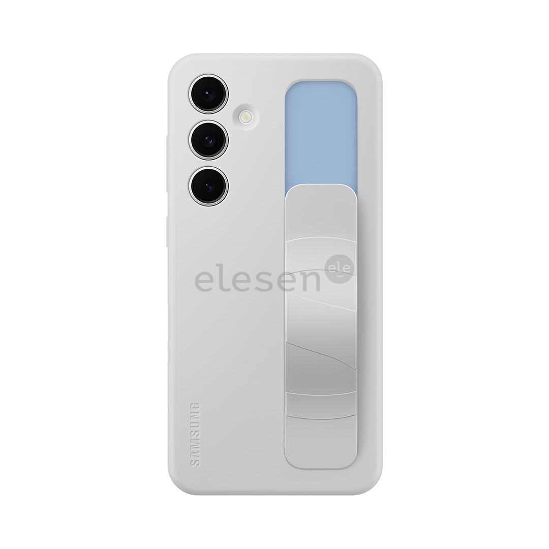 Samsung Standing Grip Case, Galaxy S24 FE, pilkas - Dėklas