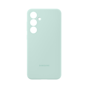 Samsung Silicone case, Galaxy S24 FE, žalias - Dėklas
