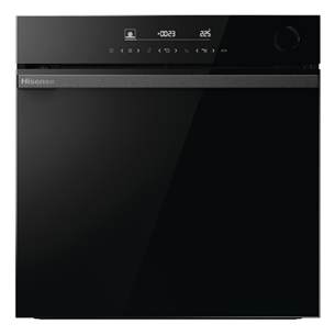 Orkaitė Hisense, 77 L, pirolizė, juoda Prekė-BSA66346PBGWI