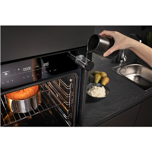 Orkaitė Hisense, 77 L, pirolizė, juoda Prekė-BSA66346PBGWI