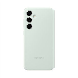 Samsung Smart View Wallet, Galaxy S24 FE, šviesiai žalias - Dėklas  Prekė-EF-ZS721CMEGWW