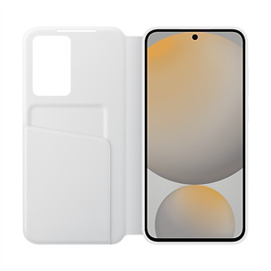 Dėklas Samsung Smart View Wallet, Galaxy S24 FE, baltas    Prekė-EF-ZS721CWEGWW