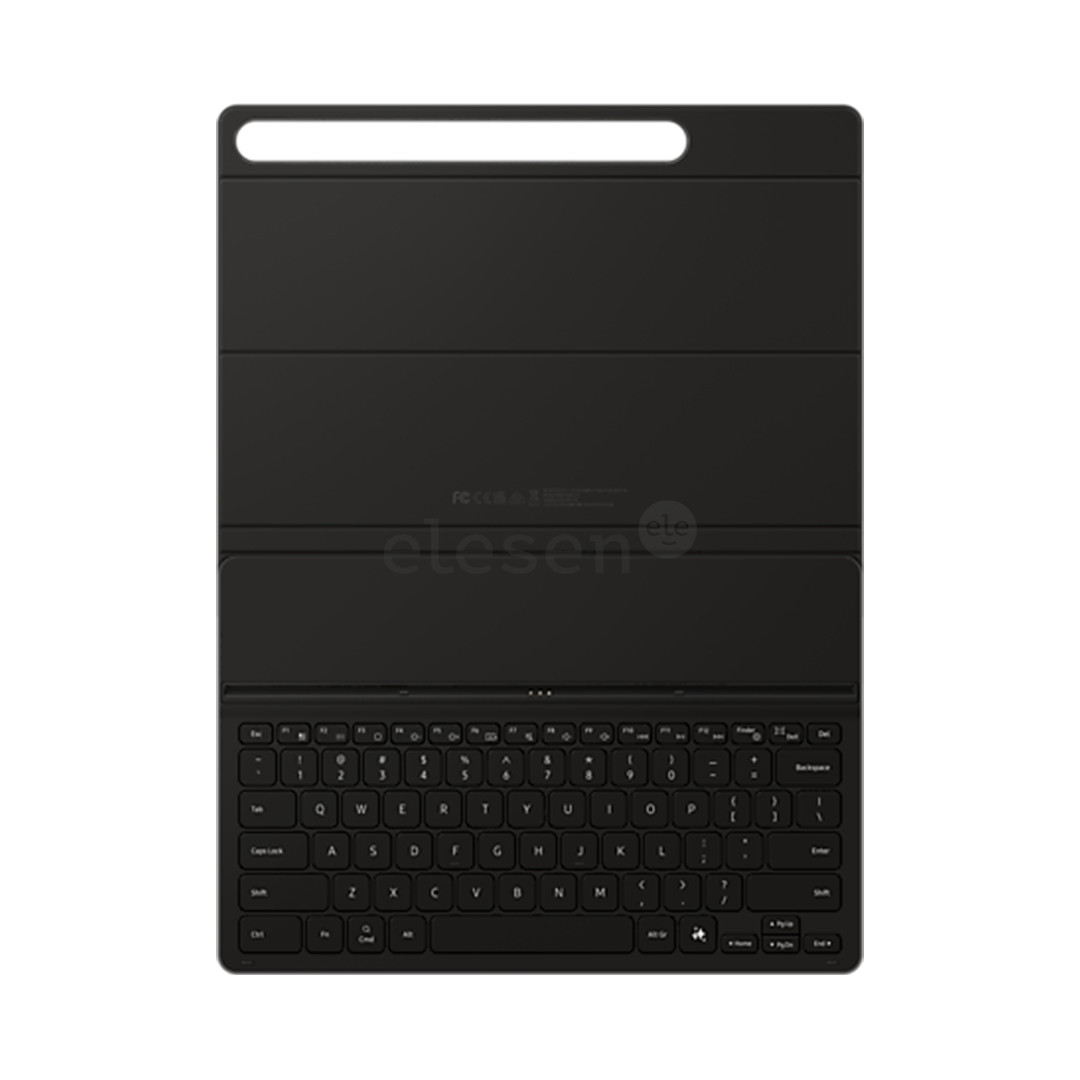Samsung Book Cover Keyboard Slim, Galaxy Tab S10+, juoda - Klaviatūra-dėklas