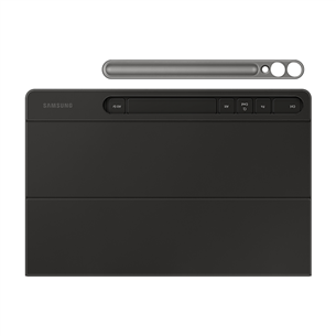 Samsung Book Cover Keyboard Slim, Galaxy Tab S10+, juoda - Klaviatūra-dėklas