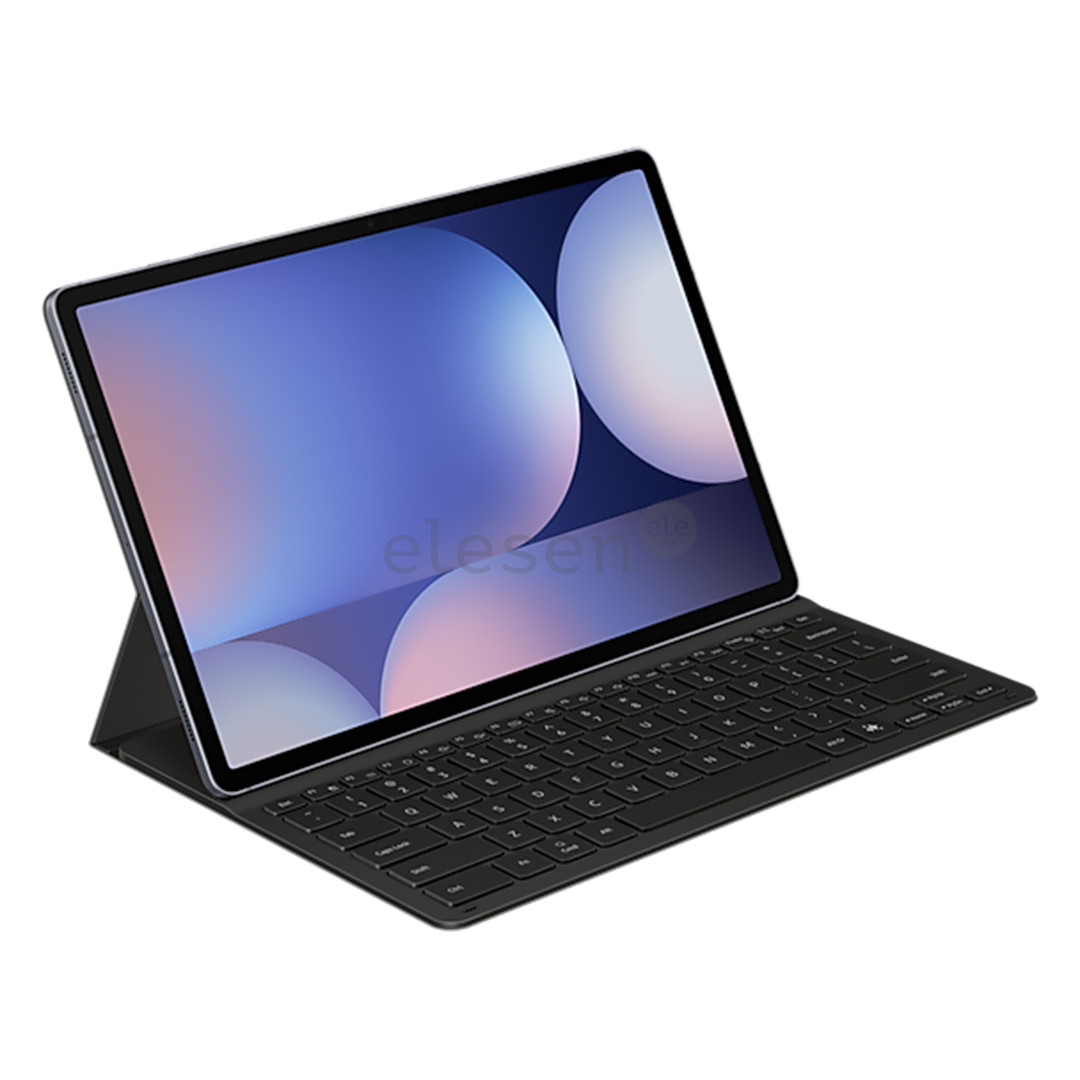 Samsung Book Cover Keyboard Slim, Galaxy Tab S10+, juoda - Klaviatūra-dėklas