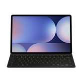 Samsung Book Cover Keyboard Slim, Galaxy Tab S10+, juoda - Klaviatūra-dėklas