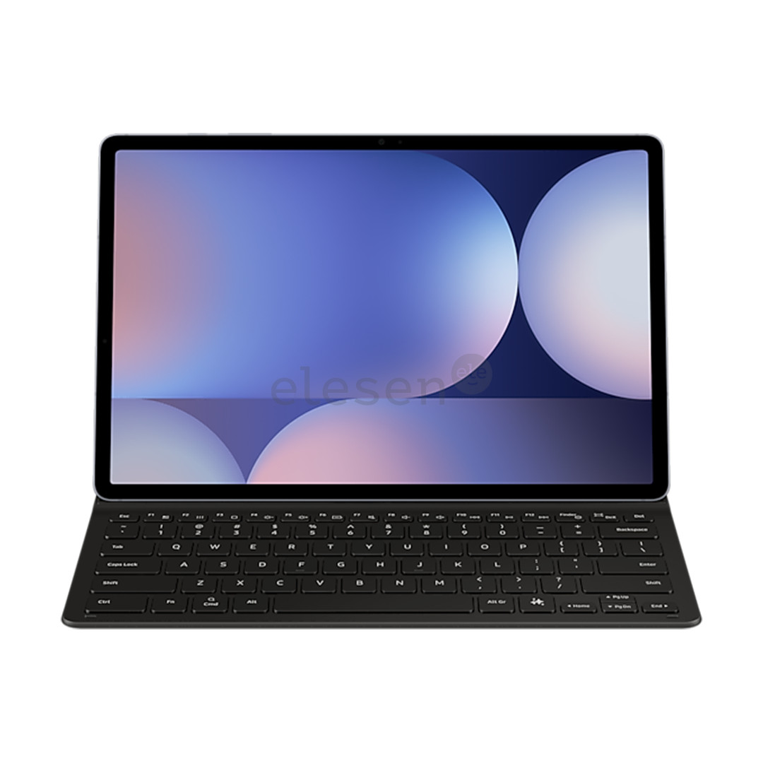 Samsung Book Cover Keyboard Slim, Galaxy Tab S10+, juoda - Klaviatūra-dėklas