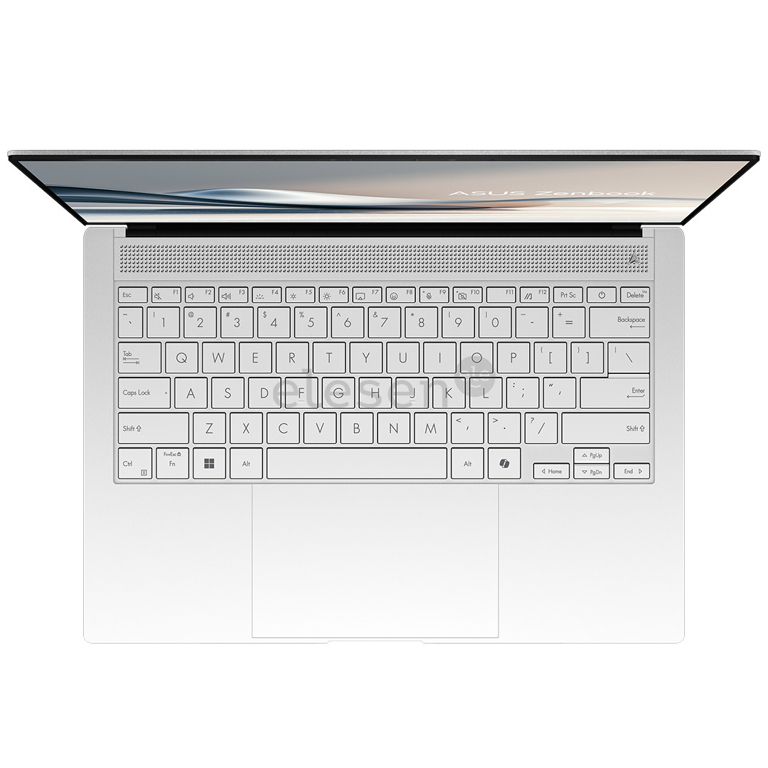 Asus Zenbook S 14, 14'', 3K, OLED, Core Ultra 5, 16 ГБ, 512 ГБ, Copilot+, ENG, белый - Ноутбук