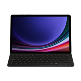 Samsung Book Cover Keyboard Slim, Galaxy Tab S9 / S9 FE, juoda - Klaviatūra-dėklas