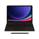 Samsung Book Cover Keyboard, Galaxy Tab S9 / S9 FE, AI key, juodas - Dėklas