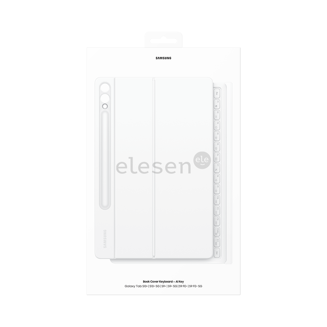 Dėklas su klaviatūra Galaxy Tab S10+/Tab S9+/Tab S9 FE+ AI Key, juodas Prekė - EF-DX825UBEGWW
