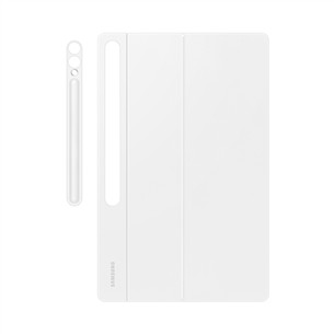 Samsung Book Cover Keyboard, Galaxy Tab S10 Ultra, клавиша ИИ, белый - Чехол-клавиатура